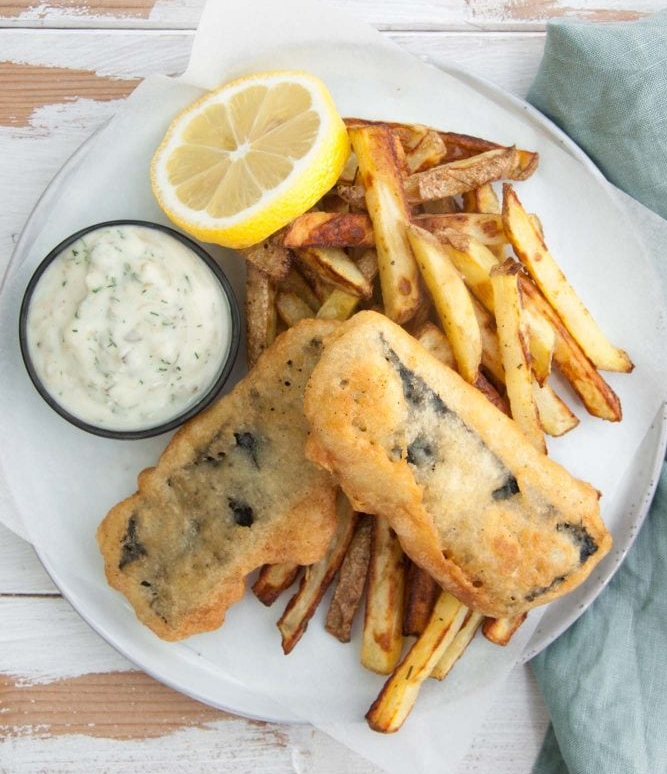 Tofish and chips